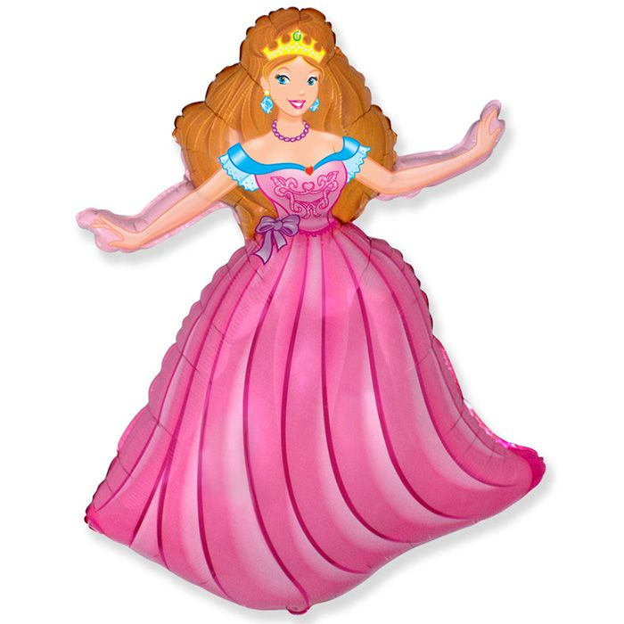 Шар Мини-фигура Принцесса / Princess (в упаковке)